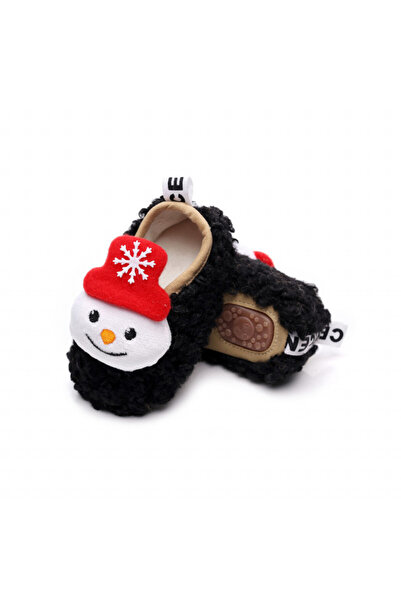 Bebelul Black fur boots - Snowman