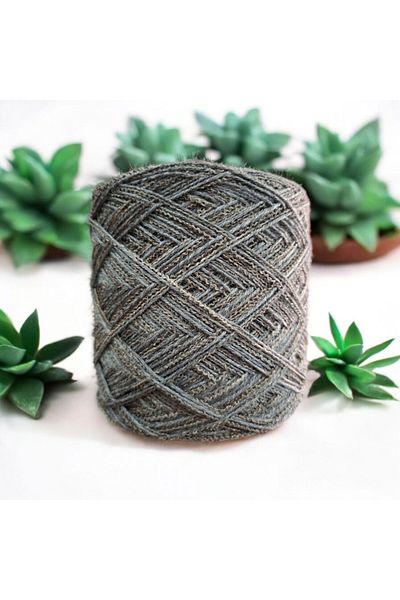 Kırlangıç Wool Acrylic & Wool Chain Mix Design Hand Knitting Rope 250 Gr