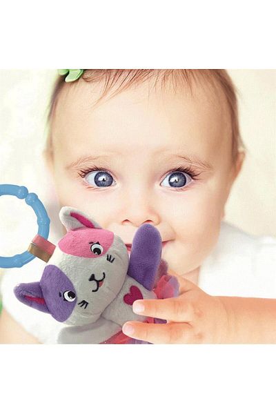 Toptan Bulurum 17784 Baby - Cute Cat Rattle