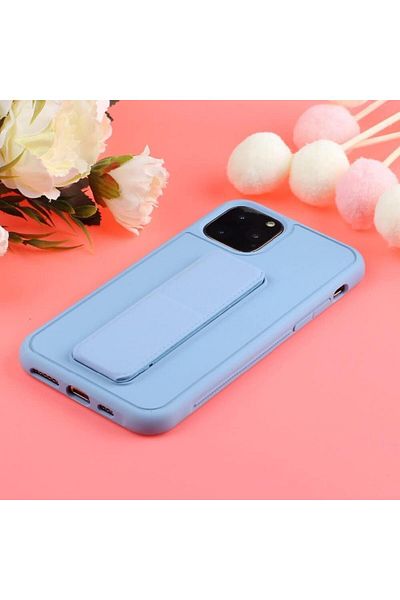 Generic Case Cover For iPhone 14 Pro with Magnetic Stand & Holder, Premium Silicone Hand Strap and Grip