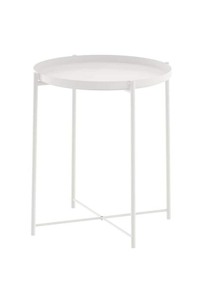 Generic Tray table, white, 45x53 cm