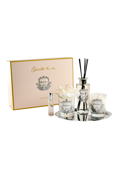 Guerlieandco. Luxury Gümüş Set Krem Gül
