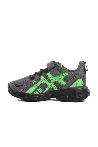 WALKWAY Smoked-Green Lightweight Flexible Children's Sports Shoes Ruffon 2351 F