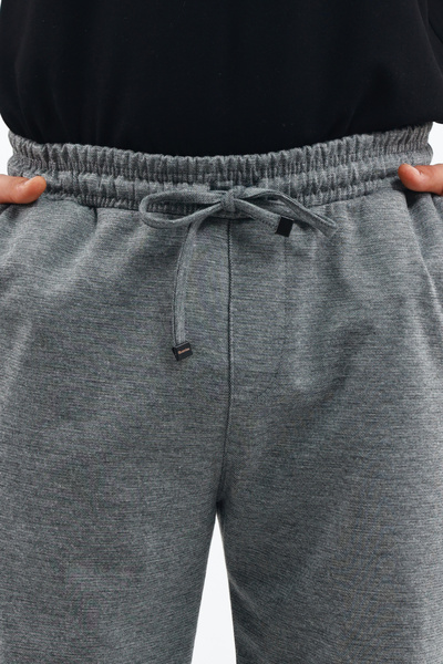 OXVİN Women's Baggy Wide Cut, Back Pocket, Oversize Loose Leg Trousers (Pike Fabric)