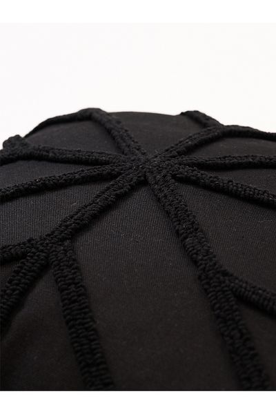Galia Tasarım Husă de pernă Scandinavian II Black Minimal Punch