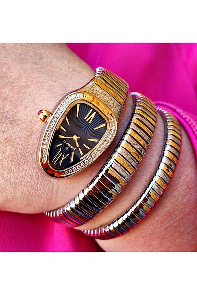 Raymond Double Color Women's Wristwatch
