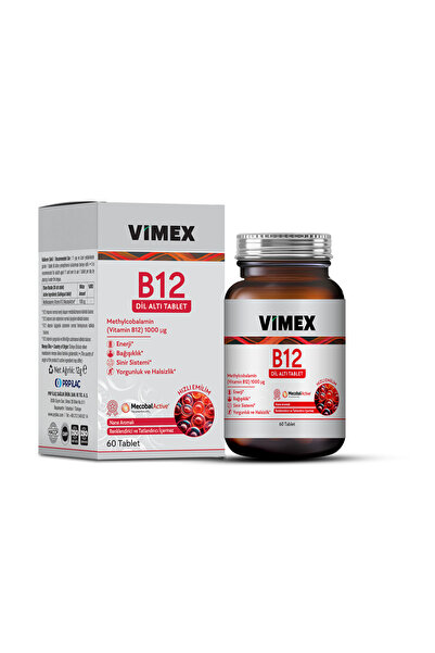Vimex B12 DİL ALTI 60 TABLET