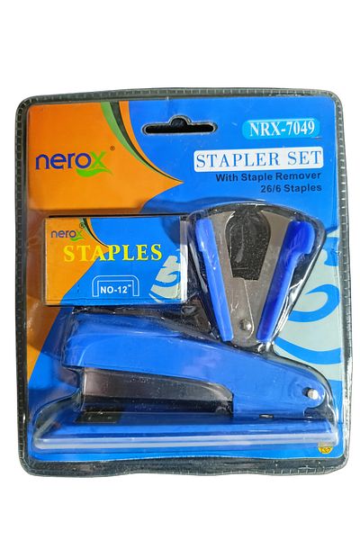 efmues Stapler Machine and Staple Remover Stapler Wire Paper Stapler Set Nrx-7049
