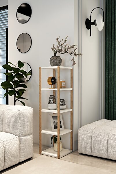 Jest Dekor Konsept ADEN 5 RAFLI BANYO RAFI BEYAZ