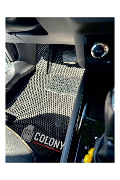 COLONY Skoda Scala Hücreli Premium Eva Paspas Seti - Bagaj Havuzu Tam Set