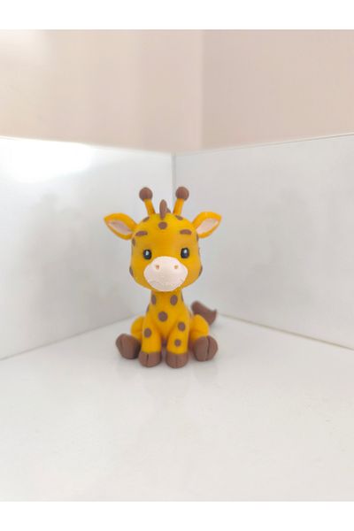 Alwin3d Safari Giraffe Cake Top Figure 7 cm