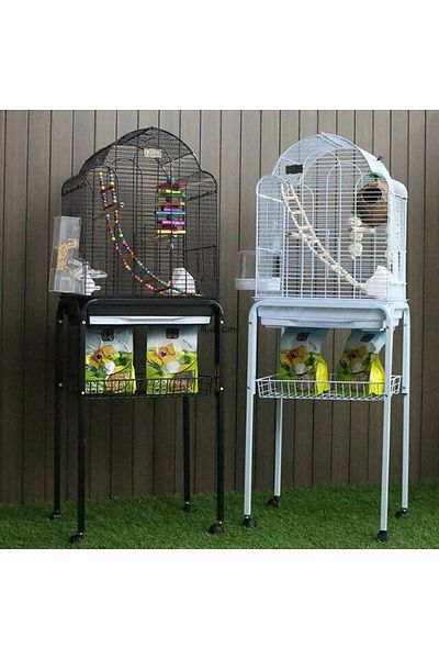 Others Metal Cage Stand with Wheels