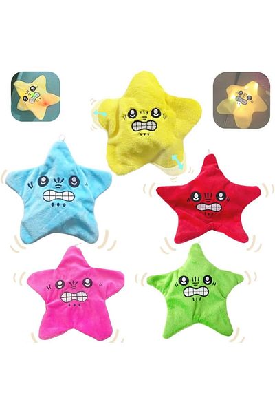 Other Angry Starfish Plush Toy – 8-Inch Dancing Star Keychain & Car Decor
