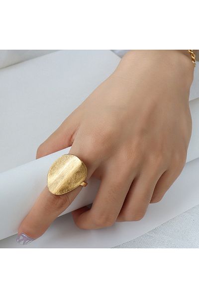 SIC MODA Adjustable Titanium Fashion Ring 5085