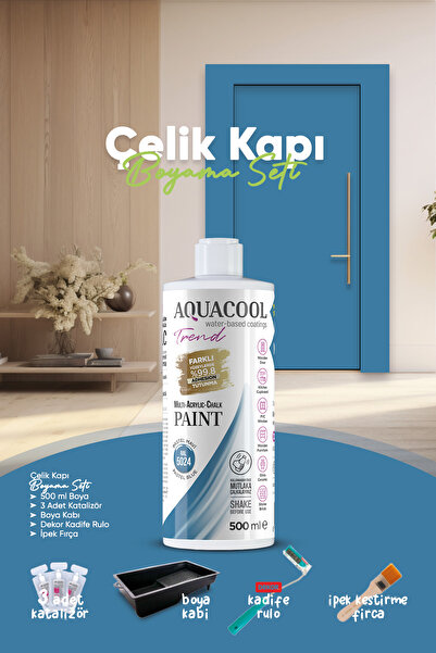 Aquacool Trend Çelik Kapı Boyama Seti