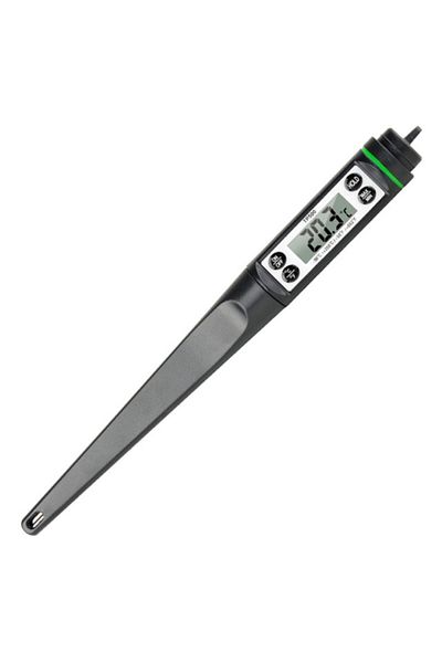 PUFO Digital thermometer with probe for kitchen, liquids, food, meat, dairy, cakes, -50° C - +350° C,