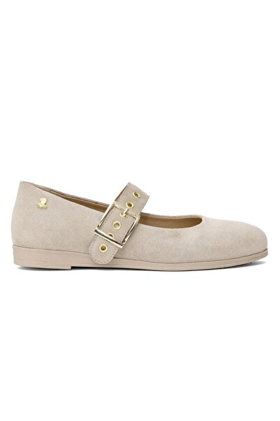 Venüs 2510601Y Women's Genuine Suede Leather Ballerinas