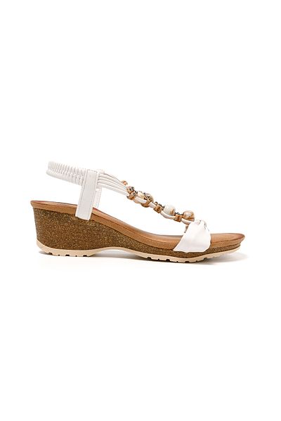 Guja Women / Girls Sandals 25Y151-5 by Guja White