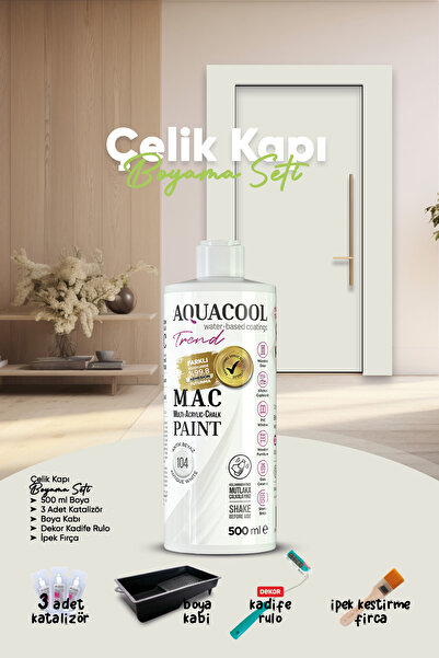 Aquacool Trend Çelik Kapı Boyama Seti