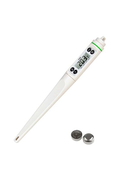 PUFO Digital thermometer with probe for kitchen, liquids, food, meat, dairy, cakes, wax, Premium model