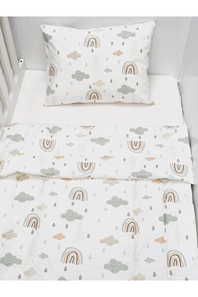 Yada Baby طقم وسادة لحاف للأطفال حديثي الولادة والرضع مصنوع من قماش القطن بنس...