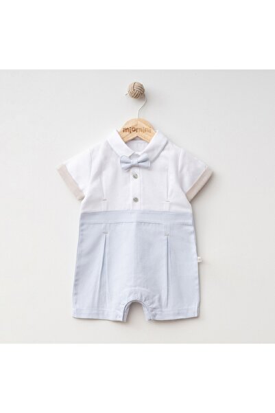 Latte Bebek MİOMİNİ 3-6-9-12 AY(1 YAŞ) PAPYONLU DOKUMA BARBATÖZ ERKEK BEBEK T...