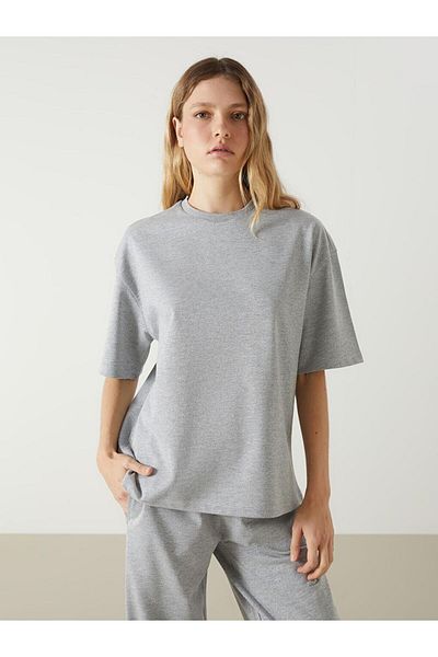 LC Waikiki Crew Neck Oversize Women's T-Shirt (S5)