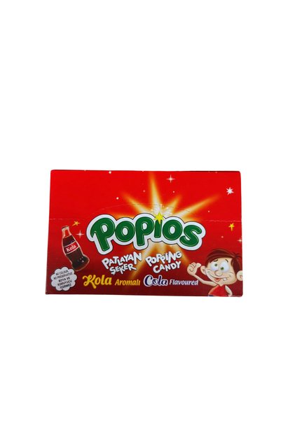 Popios Popi̇os Popping Candy with Cola Flavor 40 Pieces