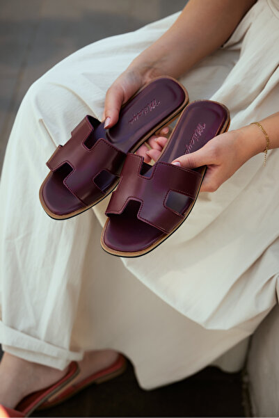 MİLAYA SHOES Sofi̇a Summer Women's Slippers