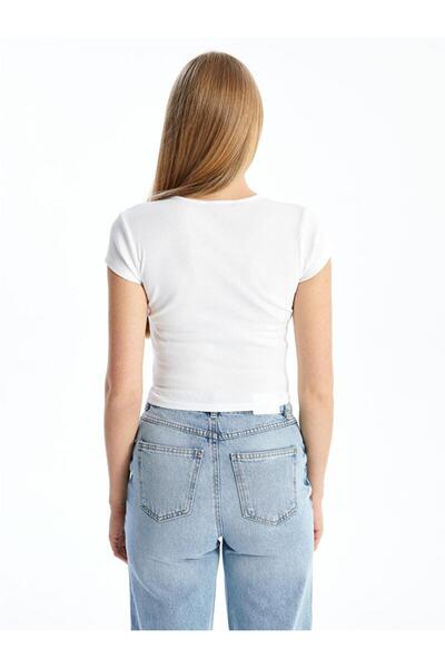 LC Waikiki Γυναικείο Crop με λαιμόκοψη (S5)