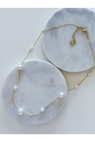 CHARMLUCKY Special Series Pearl Chain Necklace