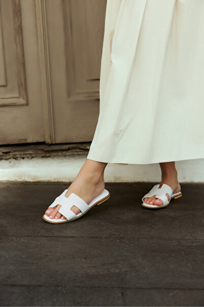 MİLAYA SHOES Sofi̇a Summer Women's Slippers