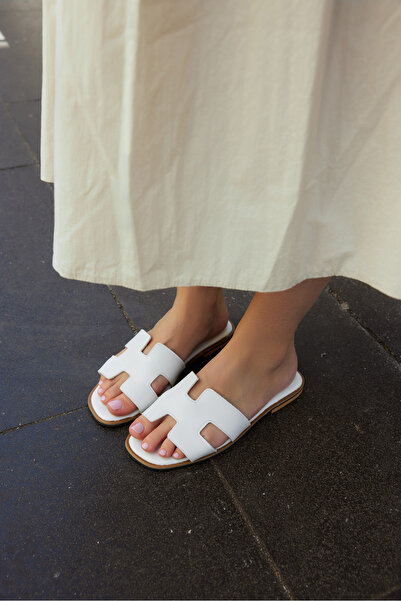 MİLAYA SHOES Sofi̇a Summer Women's Slippers