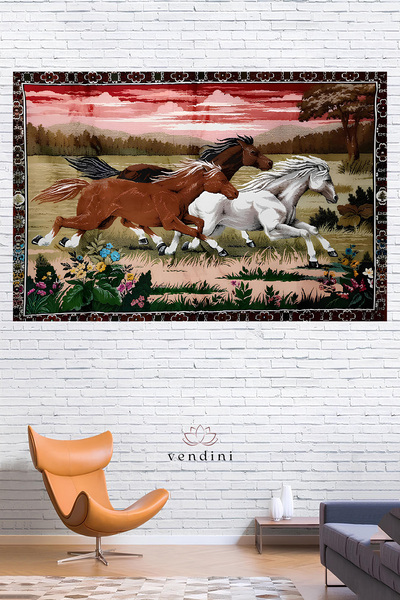 Vendini Nostalji Serisi Duvar Halısı Duvar Örtüsü