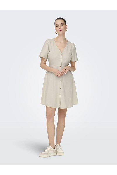 ONLY Onlvita Women's Mini Dress – Summer, Light Fabric, Comfortable Fit