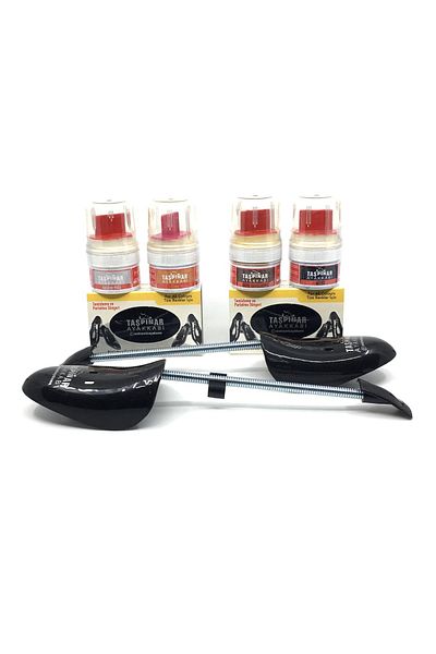 Taşpınar Ayakkabı Shoe Care Set Paint Sponge and Mold Shaping Apparatus 1 Shoe Care Set