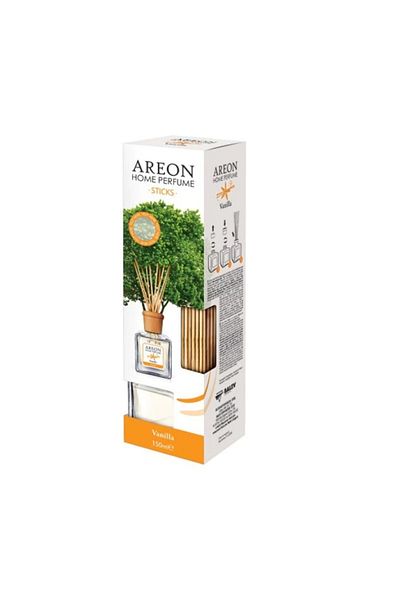 Areon Air Freshener Sticks Home Perfume, 150 Ml, Vanilla