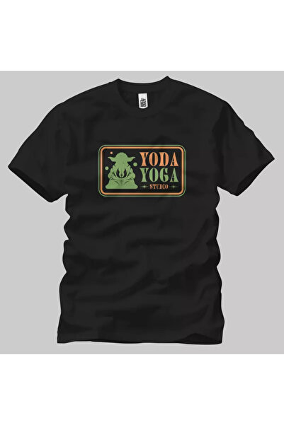 Built By Crazy Star Wars Yoda Yoga Studio unisex majica