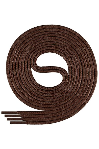 hapshoe 130 cm 4 mm Brown Round 1 Pair Shoelaces