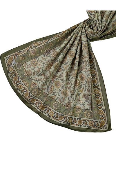 mim eşarp Enba Ethnic Σχέδιο Μαλακό Βαμβακερό Σάλι 75x190 cm