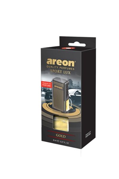 Areon Car Air Freshener For Air Vents, Black Gold