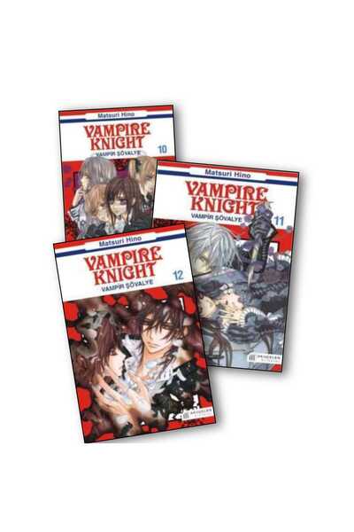 Akıl Çelen Kitaplar Vampire Knight 10-11-12. Ciltler 3 lü Manga Seti