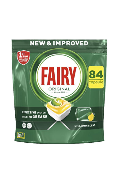 Fairy Original Lamaie Detergent Masina Spalat Vase 84 Capsule