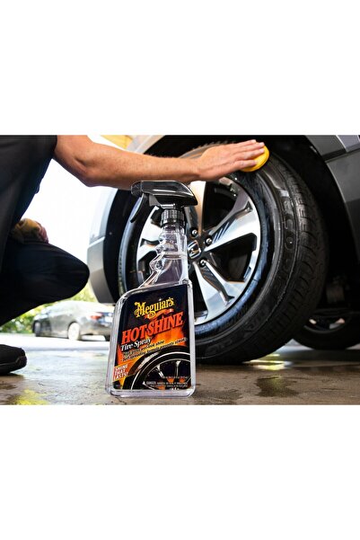 Meguiars MEGUİARS Hot Shine Lastik Parlatıcı Sprey 710 ml