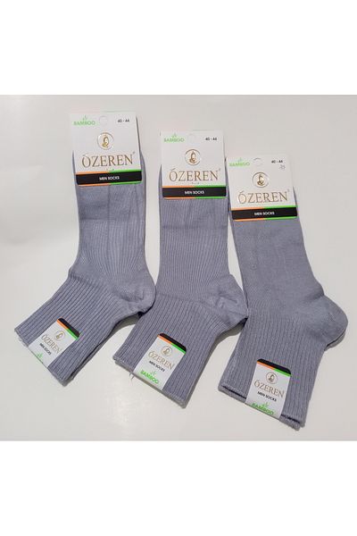 RBS SOCKS Men's Bamboo Half Socks Seamless Nylonless Bamboo Socks 12 Pack