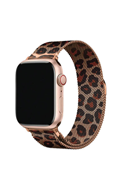 UnDePlus Apple Watch 10/11 42mm-38/40/41mm Kordon Milano Loop Metal Kordon 2/3/4/5/6/se/7/8/9