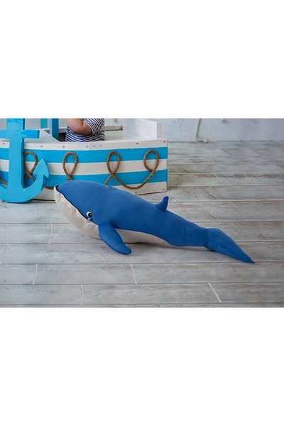 SWITA Kids Whale Zippered Plush Toy Kids Room Decor