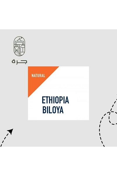 Jarrah Ethiopia BILOYA Dried Biloya Coffee 250g, roasted from a jar