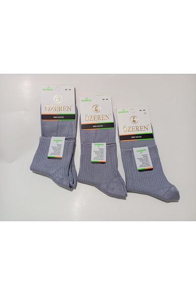 RBS SOCKS Men's Bamboo Half Socks Seamless Nylonless Bamboo Socks 12 Pack