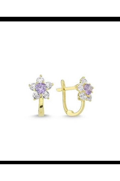 Çelikoğlu Kuyumculuk ÇELİKOĞLU KUYUMCULUK 8 AYAR ALTIN LİLA RENKLİ BEBEK ÇOCU...